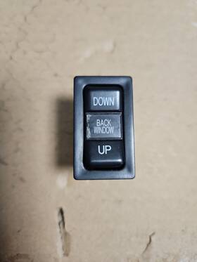 84930-12140 Toyota 1996-1998 4runner Genuine Oem Rear Back Window Control Switch Button