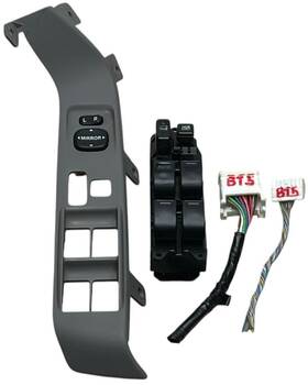 D4234-24300 Toyota 2003-2009 4runner Driver Master Window Switch Control Panel With Gray Bezel