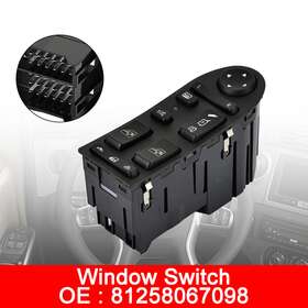 81258067045 Vipjq 81258067098 Window Switch Front Left Side For Man Tga Tgm Tgl