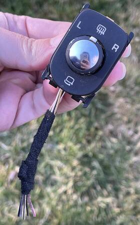 7l6-959-565-k-3x1 Volkswagen 2004-2010 Audi Vw Touareg Mirror Switch Control