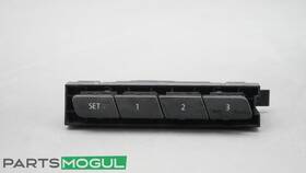 7p1959769a Volkswagen 2011 Vw Touareg Seat Adjustment Memory Control Switch Oem