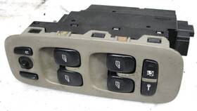30658146 Volvo Driver Door Master Mirror Window Lock Switches 04 Xc90 S60 Xc70