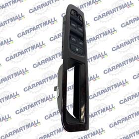 30658444 Volvo 04-08 S40 Front Left Master Side Door Window Switch With Bezel Trim