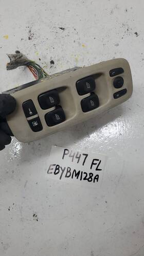 306581463 Volvo P447 2004 S60 Front Left Door Master Window Switch Assembly
