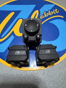 1h0-959-855-c Vw Mk3 Golf Jetta Cabrio X3 Window Switch And 1h0959855c Oem Genuine