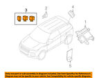 Ywb500200 Land Rover Oem Range Evoque