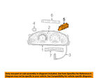 Zl661j8ag Mopar Chrysler Oem Cluster Headlamp