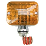 Empi 9335 Dual Filament Mini Tail Light With Amber Lens & Chrome Housing, Each. Fixed Price $35.14.