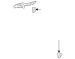 Genuine Honda Door Switch Trim Panel 83541-SDA-A32ZA. Fixed Price $535.86.