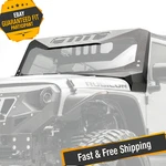 Fab Fours JK3020-1 Vicowl Windshield Full Frame Cover For 07-17 Jeep Wrangler. Fixed Price $1642.75.