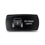 Rocker Switch For Jeep Wrangler Jk Off-road Lights Symbol Horizontal White. Fixed Price $17.98.