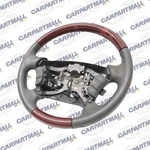 2007 2008 Hyundai Azera Steering Wheel W/ Controls Grey Leather Wood Oem. Fixed Price $54.73.