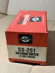 Nos SS-251 Standard Motor Solenoid Switch 12V Gm, Ford, Amc, General. Fixed Price $34.99.