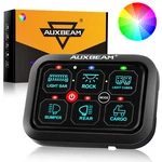 Auxbeam 6 Gang Rgb Switch Panel Universal Led Circuit Control Box Relay System. Fixed Price $111.99.