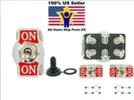 3X Heavy Duty 15A 125V Dpdt 6 Terminal On/on Pos Toggle Switch Waterproof Boot. Fixed Price $11.00.