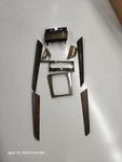 W204 08-11 Mercedes Class Center Console Door Panel Wood Trim Set 9 Pc. Fixed Price $149.99.
