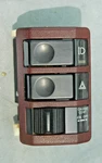 1984-1986 Nissan 300ZX Cruise / Flasher Headlight Raise-lower Switch Maroon. Fixed Price $46.50.