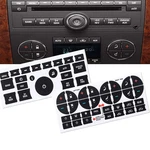 A/c Control & Radio Dash Buttons Repair Kit Decal Sticker For Chevrolet Gmc. Fixed Price $6.49.