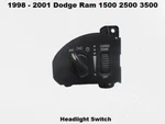 56021673AB 98 To 01 Dodge Ram 2500 3500 Headlight Lamp Switch, Cargo Oem. Fixed Price $44.00.