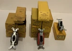 Vintage Hubbell Toggle Switches 1221, 9641, 9802 Nos Lot Of 13 Made Usa. Fixed Price $36.30.