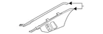 Genuine Audi Door Switch Trim Panel 8W0-959-518-E-6PS. Fixed Price $109.25.