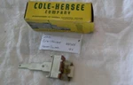 Heater Switch Cole-hersee 68025 12V (nos) Vintage Car Parts. Fixed Price $28.76.