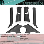 06-13 Bmw E90 Alcantara Suede Pillar Cover Set (w/ Stitching). Fixed Price $250.00.