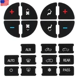 Ac Dash Button Repair Kit Decal Stickers For 13 Chevrolet Traverse. Fixed Price $6.99.