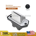 Heater Blower Motor Fan Resistor For Honda Accord Coupe Acura Rsx Tl 79330S6M941. Fixed Price $19.99.