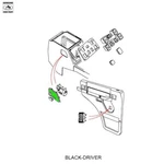 Land Rover Escutcheon Seat Switch Left Discovery 2 03-04 FIH100010PUY Oem. Fixed Price $21.07.