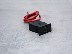 Center Button Usb Double Quick Charger Port Bmw E30, E28, E24, E32, Z1 (1X). Fixed Price $55.00.