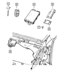 Genuine Mopar Hub Receiver 68172580AB. Fixed Price $78.20.