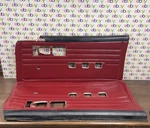 1982-1992 Camaro Vinyl Red Interior Door Panels Card Set Lh & Rh Gm. Fixed Price $312.00.