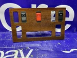 82-91 Mercedes W126 500SEL 420SEL Center Climate Control Woodtrim 1266830235 Oem. Fixed Price $102.70.