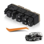 Front Driver Left Side Power Window Switch Black For Chevy 2003-2007 15883320. Fixed Price $55.80.