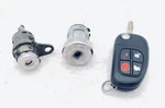 2003-2008 Jaguar S-type Ignition Key Barrel Set Fob Driver Door Lock Oem. Fixed Price $164.96.