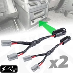 2X Rear Console Power Outlet Y Splitter Looms For Land Rover Defender L663 Usb. Fixed Price $38.96.
