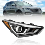 Right Projector Headlight For Hyundai Santa Fe Sport W/led Bar 17-18 #921024Z500. Fixed Price $287.99.