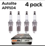 (4 Pack) Autolite APP104 Double Platinum Spark Plugs For Ignition Secondary. Fixed Price $20.00.