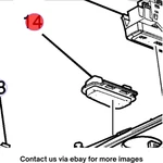 2018 Cadillac Cts Right Interior Reading Lamp Switch Used Oem 22947023. Fixed Price $101.00.