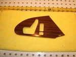 Mercedes Early W140 Sedan Front Pass Us Seat Switch Zebrano Wood Cover,type #1. Fixed Price $113.98.