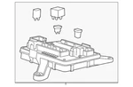 Gm Oem 2018 Camaro Electrical Relay-fuse Box 84127108. Fixed Price $156.29.