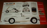 1957 Bmw 507 Original Imp Brochure Specs Info V8 1956 1958 1959. Fixed Price $12.34.