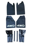 84 85 86 87 88 Toyota 4WD Pickup Truck Mud Flaps Splash Guards W/brackets Rear. Fixed Price $649.99.