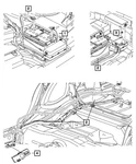 Genuine Mopar Battery Negative Wiring 68066100AC. Fixed Price $30.24.