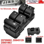Master Power Window Switch Driver Side Left Lh For 07 -14 Chevrolet Chevy Gmc. Fixed Price $11.98.
