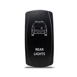 CH4X4 Rocker Switch For Nissan Xterra 2ND Gen Rear Lights Symbol 3 - White Led. Fixed Price $17.98.