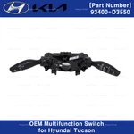 93400D3550 Genuine Oem Steering Multifunction Switch For Hyundai Tucson 16-17. Fixed Price $104.50.