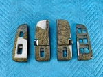 Lexus LS430 All Doors Armrest Switch Wood Trim Panel W/base 4PC Set 2001-2006 Oe. Fixed Price $175.00.