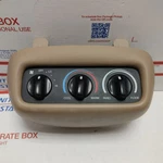 1998 - 2002 Ford Expedition Rear Overhead Climate Control Panel Tan Oem. Fixed Price $48.10.